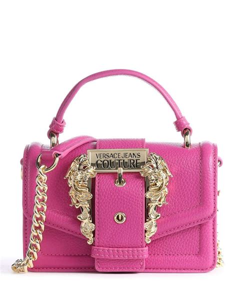 versace jeans couture pink purse|Versace Jeans Couture crossbody bag.